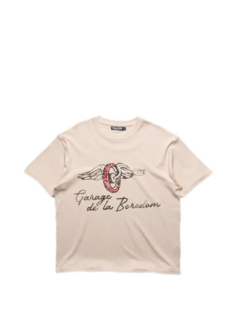 Boredom Kills graphic-print T-shirt