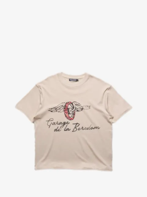 Boredom Kills graphic-print T-shirt