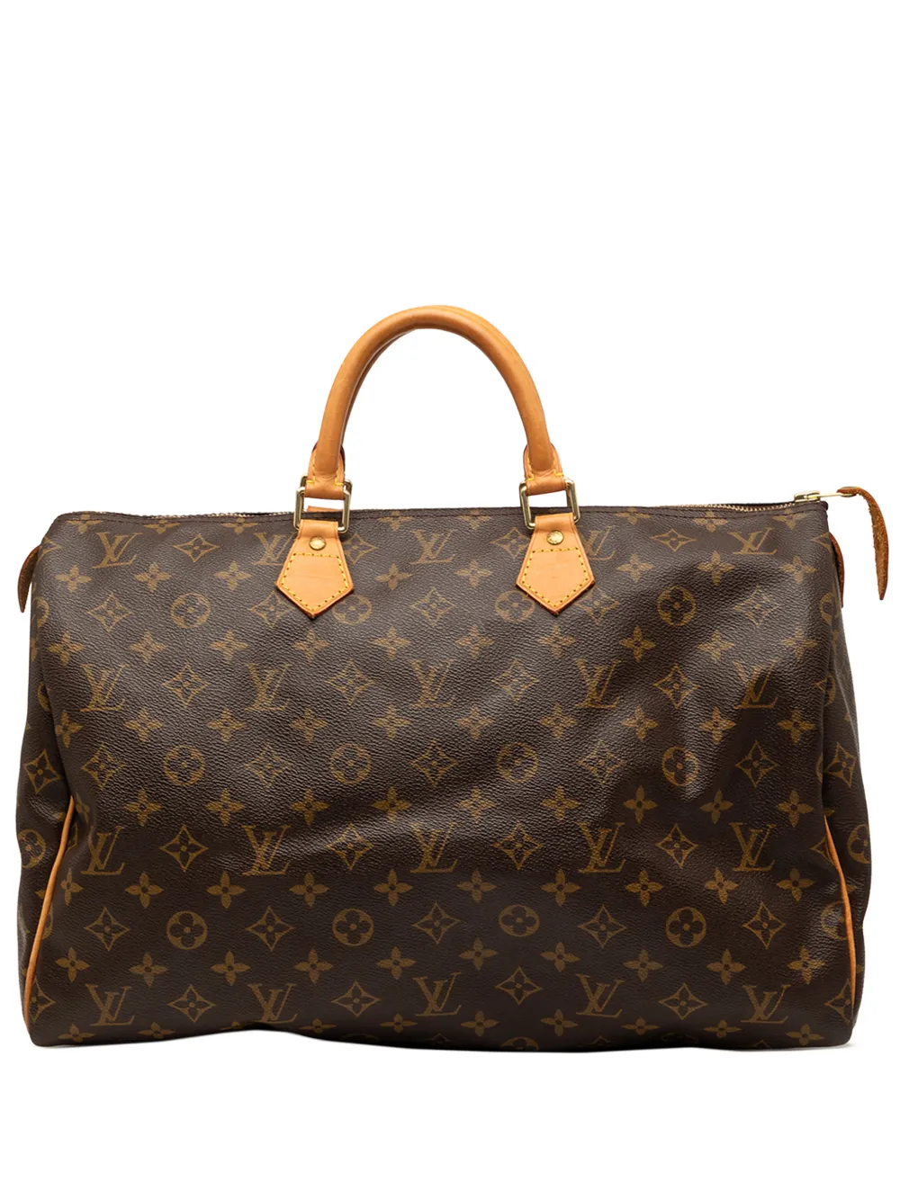 Louis Vuitton Pre-Owned 2001 Monogram Speedy 40 boston bag - Marrone