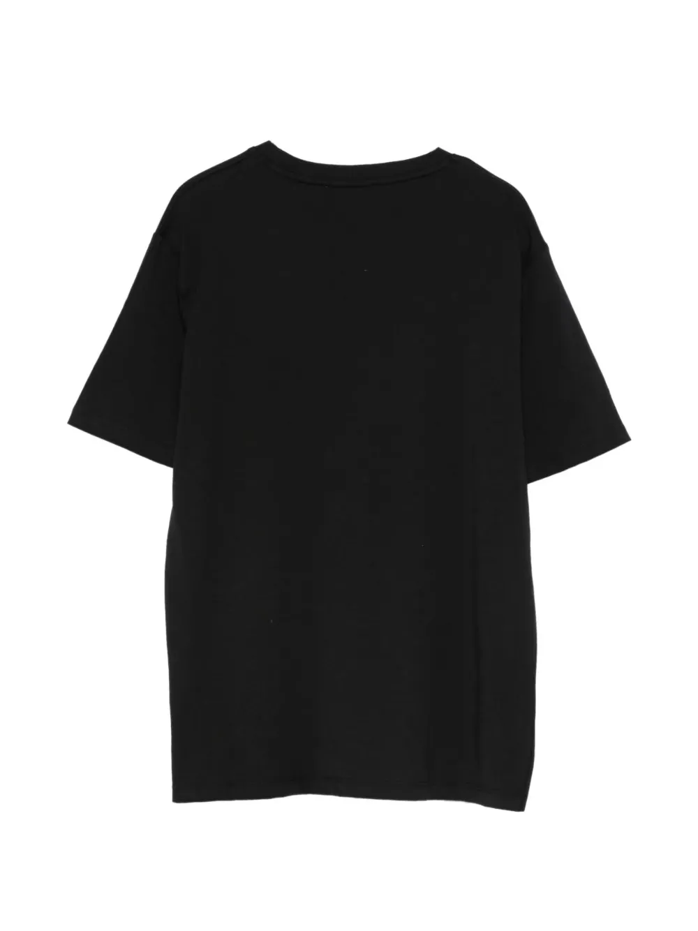 MSGM Kids Katoenen T-shirt met logoprint Zwart