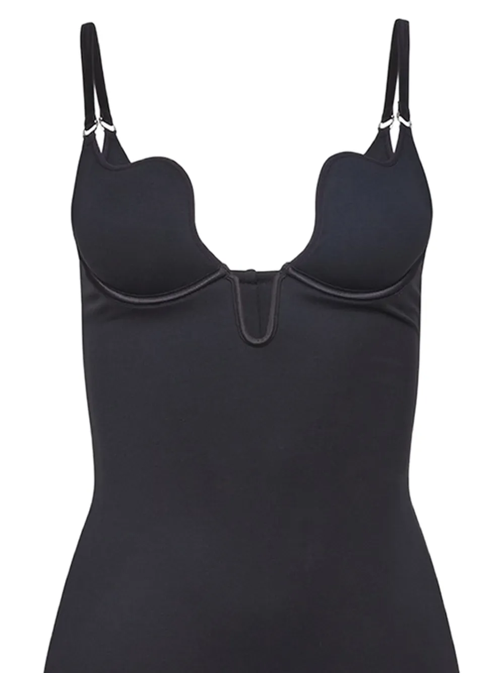 Fleur Du Mal Seduce U-plunge jurk Zwart