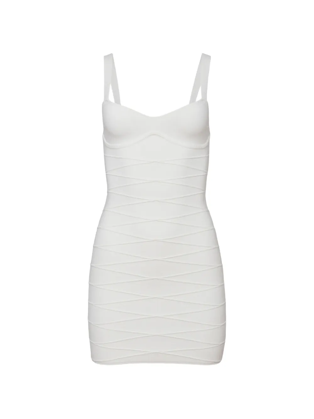 Fleur Du Mal bandage mini dress in White