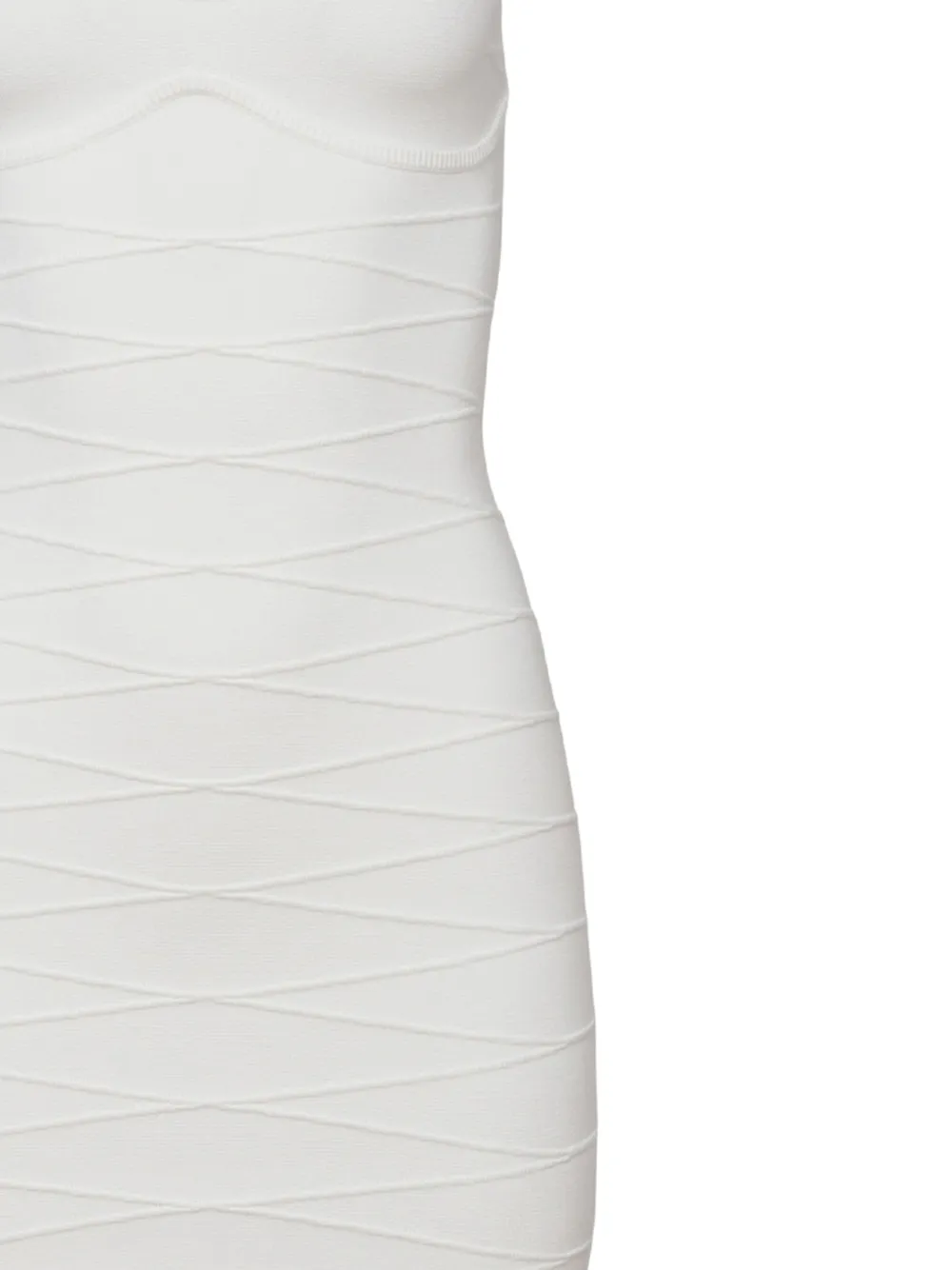 Fleur Du Mal Mini-jurk Wit