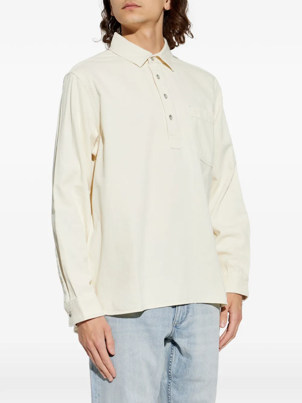  Rag & Bone Polo Con Bolsillo En El Pecho - Neutro 