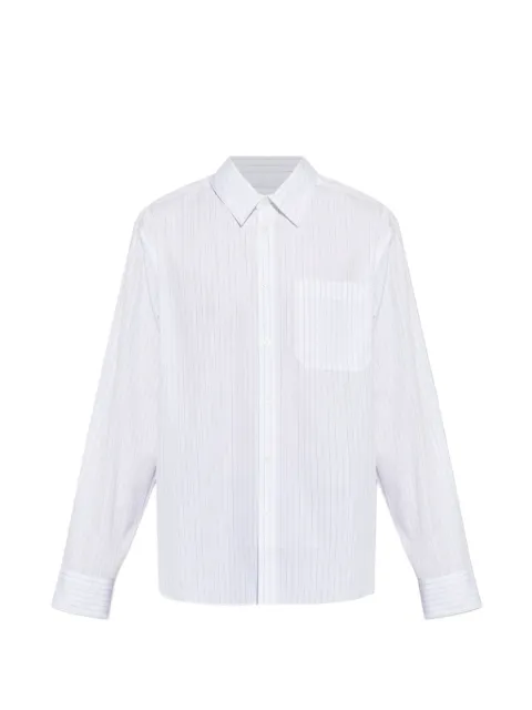 rag & bone vertical-stripe chest-pocket shirt
