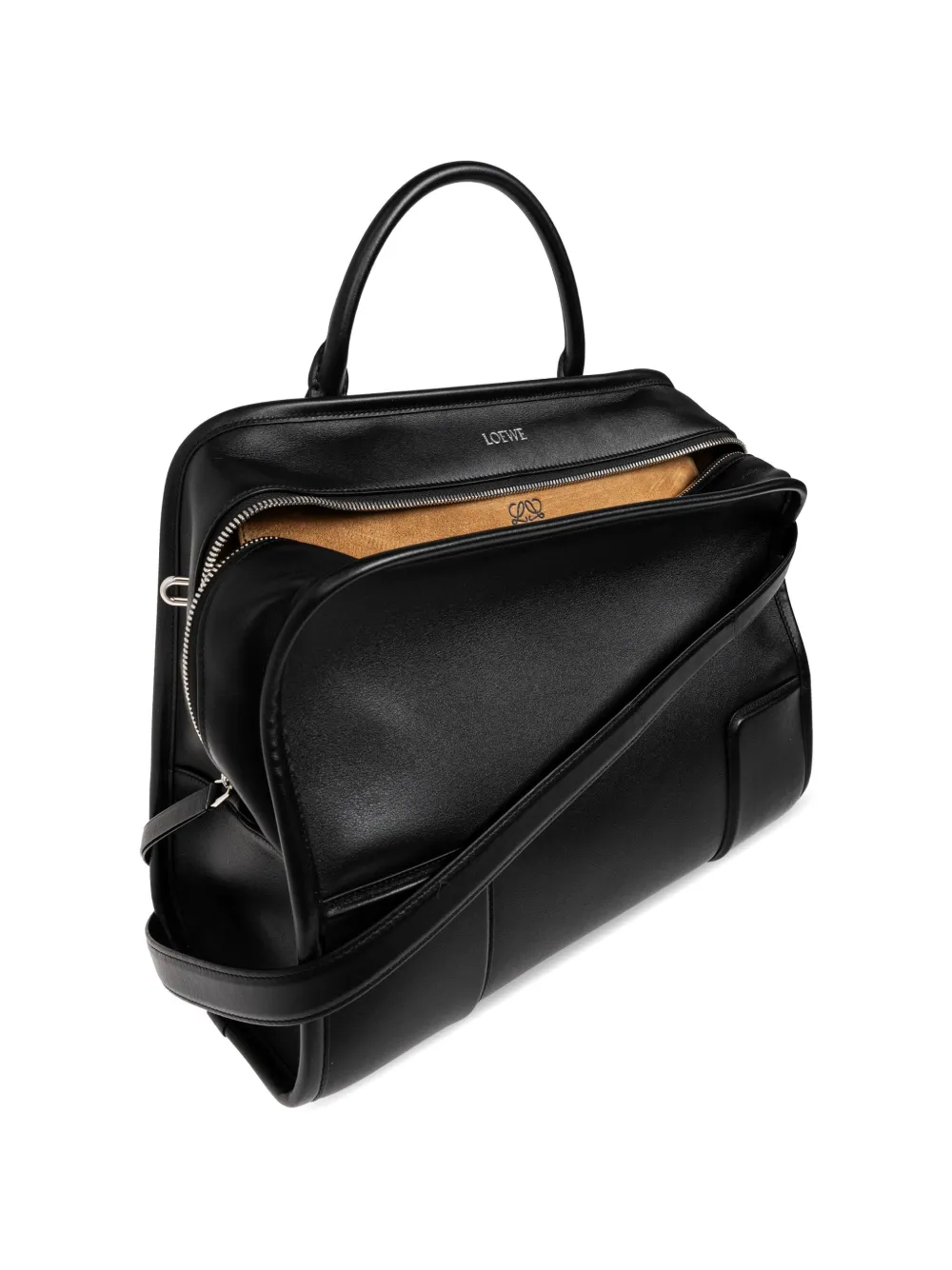 LOEWE Amazona logoprinten shopper Zwart