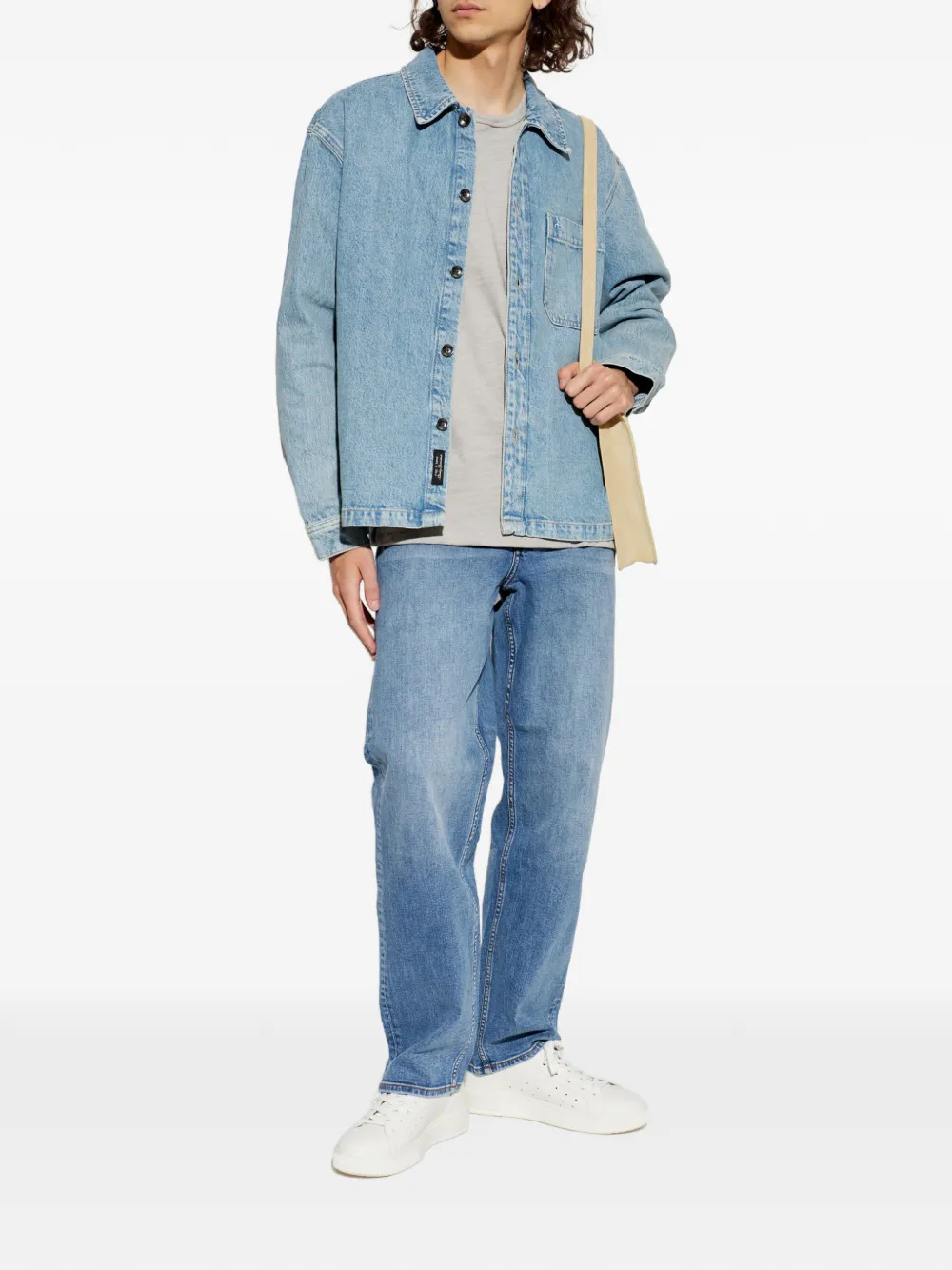  Rag & Bone Vaqueros Rectos - Azul 