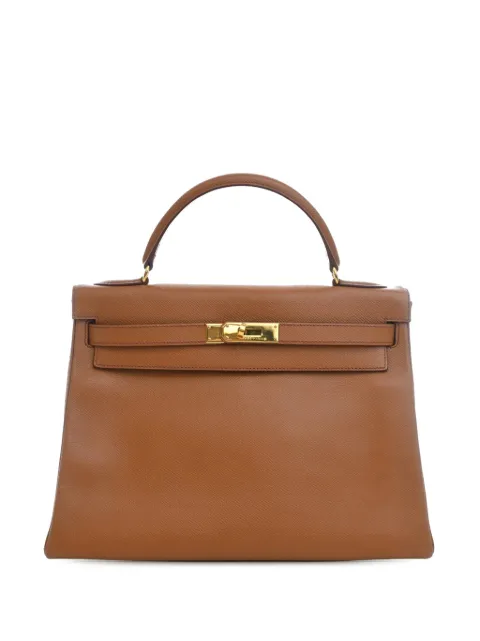 Hermès Pre-Owned 1998 Epsom Kelly Retourne 32 satchel