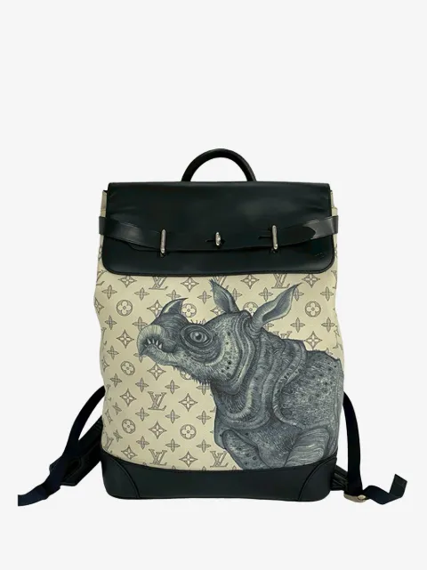Louis Vuitton Pre-Owned 2017 Chapman Brothers Savane Steamer rugzak met monogram