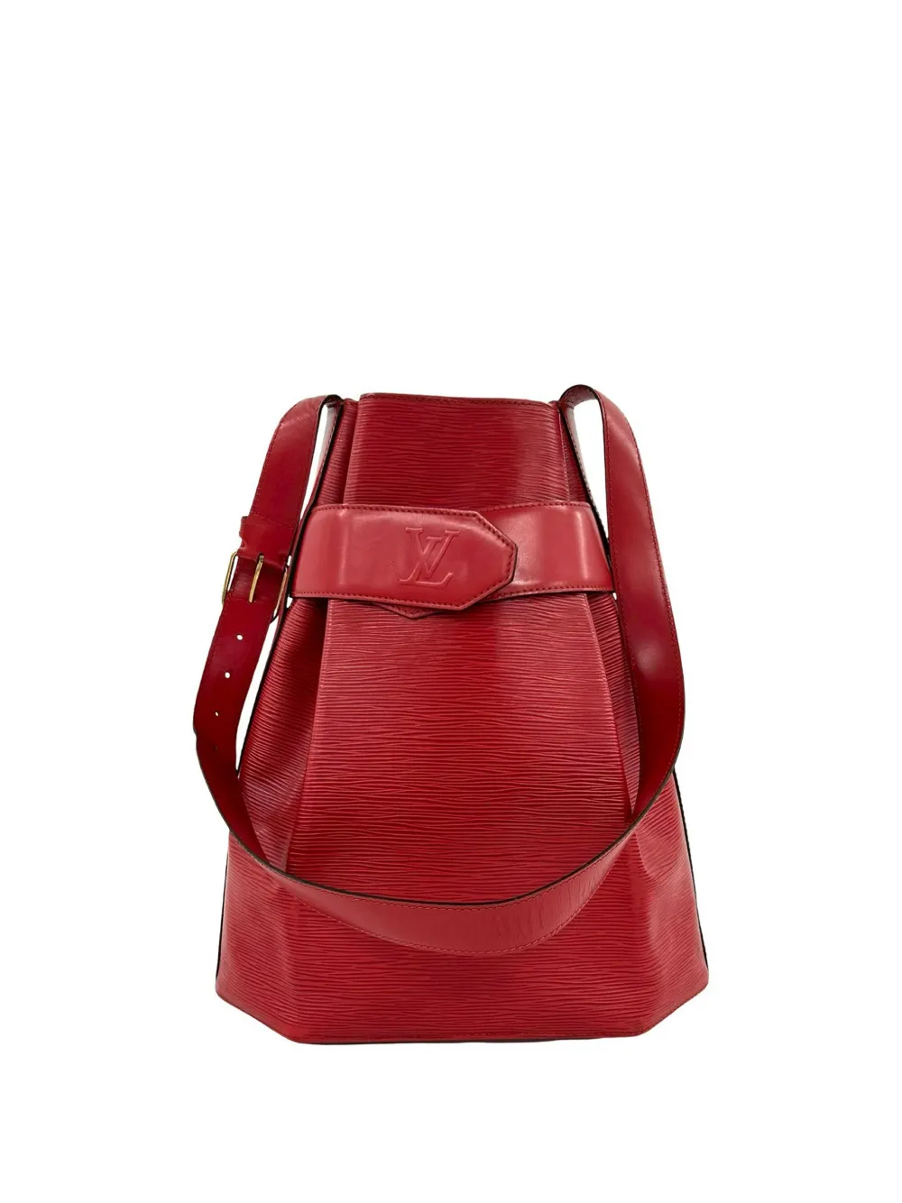 Louis Vuitton Pre-Owned 1996 Epi Sac D Epaule GM bucket bag - Rosso