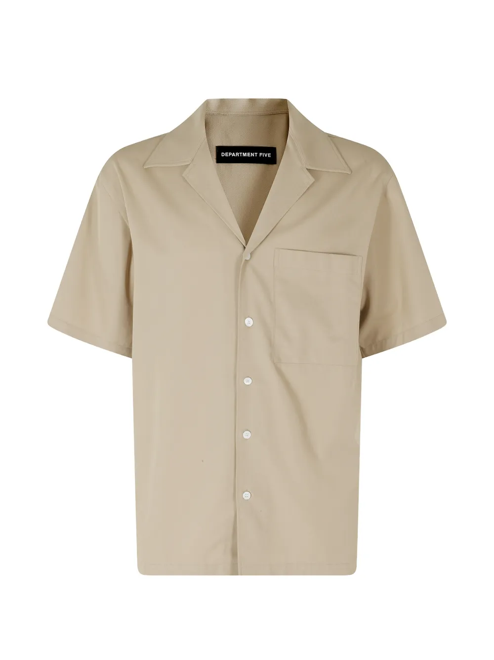 Department 5 Cape camp-collar shirt - Toni neutri