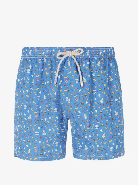 MC2 Saint Barth Lighting Micro graphic-print swim shorts