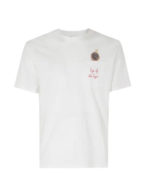 MC2 Saint Barth Austin embroidered-pocket T-shirt