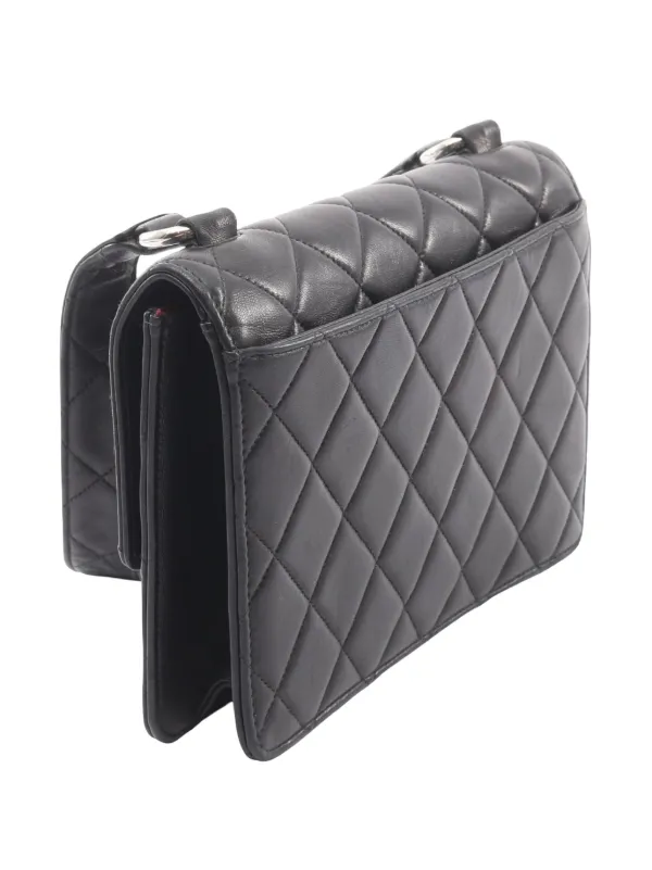 CHANEL Pre-Owned 1996-1997 Quilted Lambskin Daily Zippy Flap