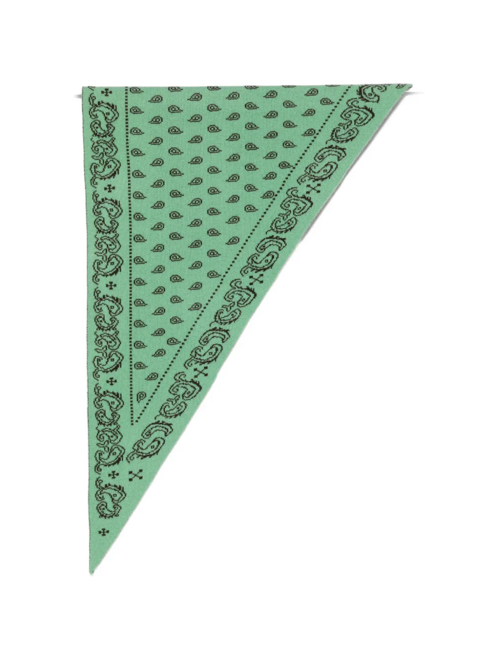Guest In Residence The Wild Rag paisley-print triangular scarf