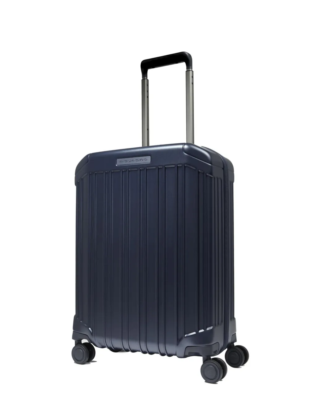 PIQUADRO Cabine koffer met logoplakkaat Blauw