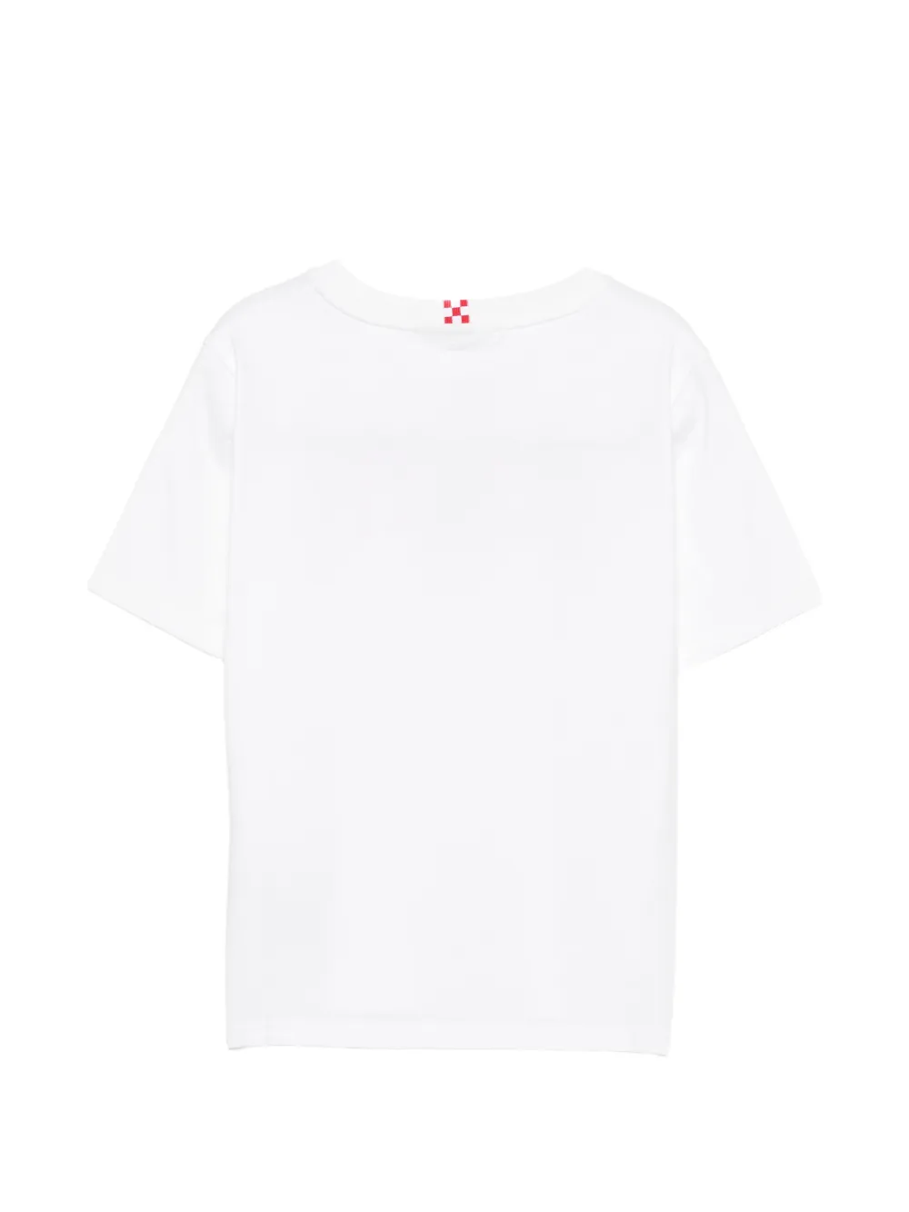 MC2 Saint Barth Kids Denver Jr T-shirt met logoprint Wit