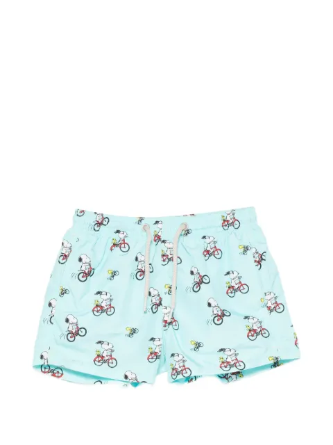 MC2 Saint Barth Kids x Peanuts Jean Lighting drawstring swim shorts