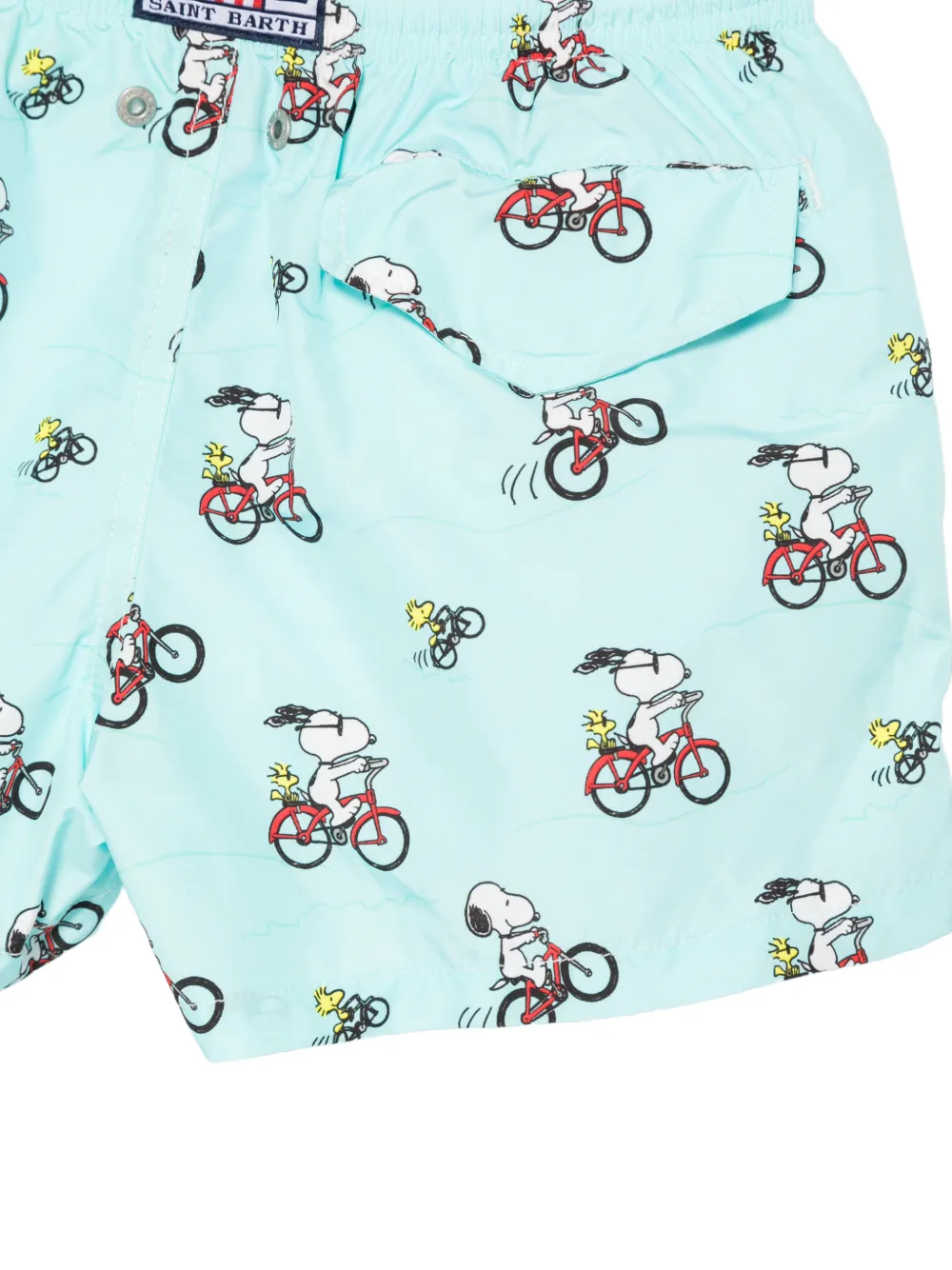 MC2 Saint Barth Kids x Peanuts Jean Lighting zwembroek Blauw