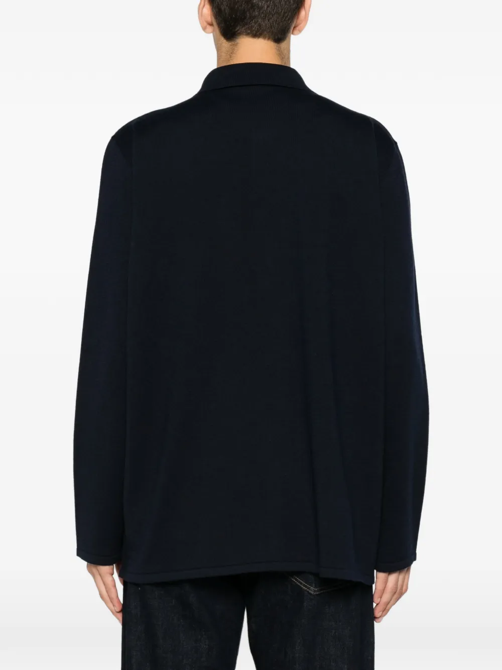 Valentino Garavani Vest met opgestikte zak met knopen Blauw