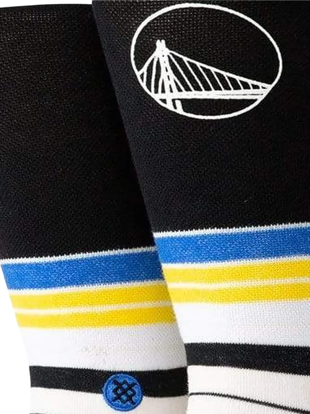 Stance NBA Golden State Warriors Baseline sokken Wit