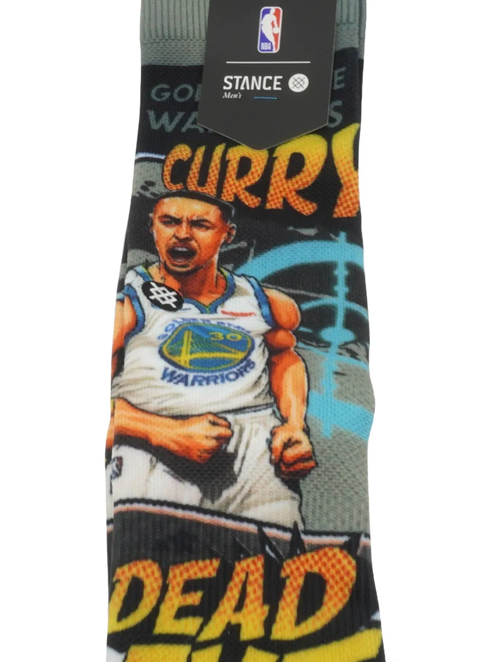 Stance Stephen Curry Dead Eye sokken Zwart