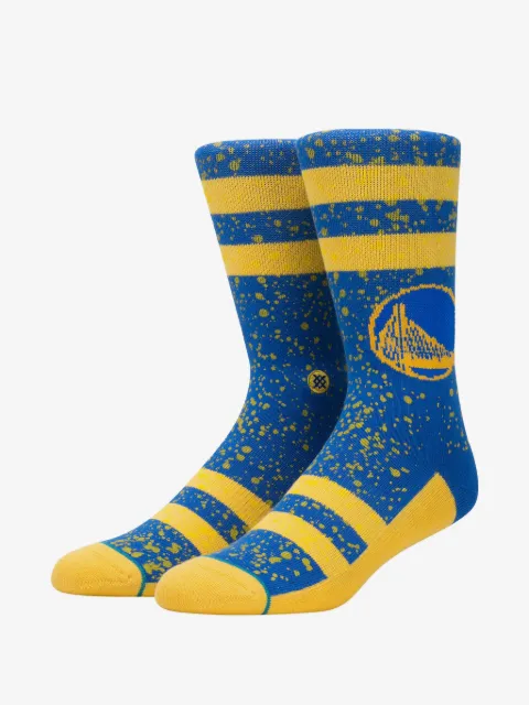 Stance NBA Golden State Warriors Overspray socks