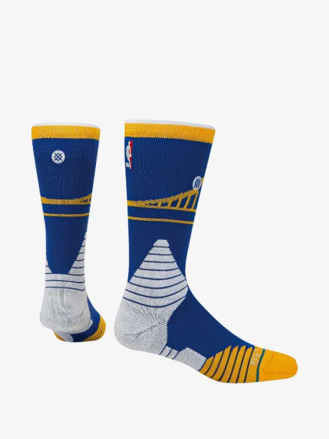 Stance x NBA Golden State Warriors Bridge intarsia-knit socks