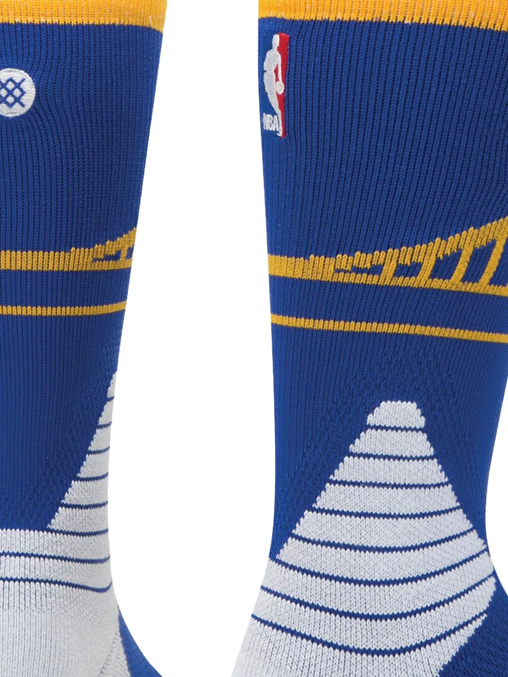 Stance x NBA Golden State Warriors Bridge intarsiagebreide sokken Blauw