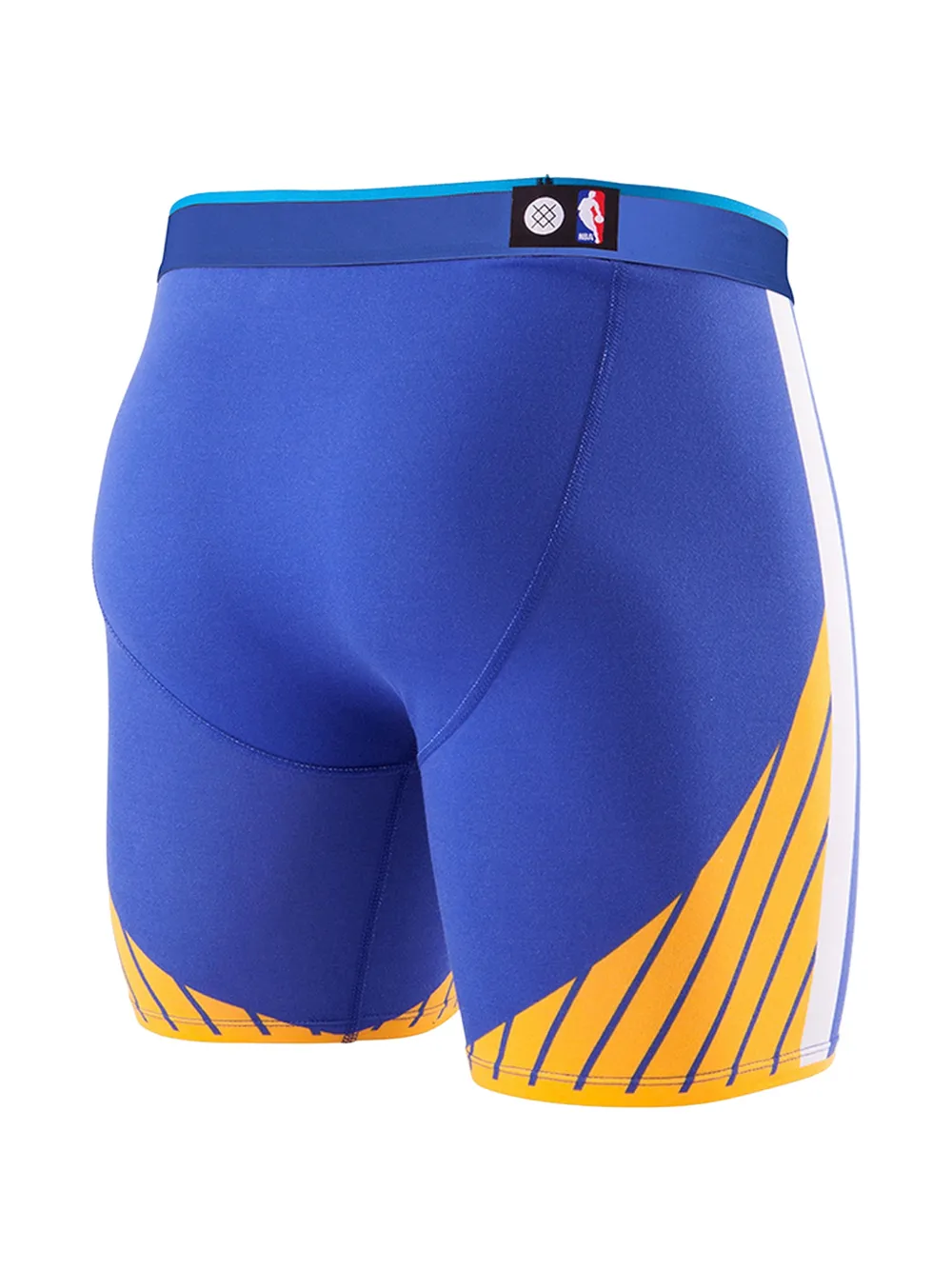 Stance Golden State Warriors boxershorts met logo-print Blauw