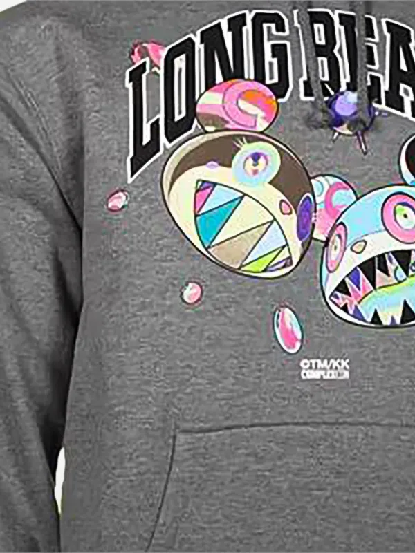 Takashi Murakami ComplexCon Long Beach Discord Hoodie | Grey