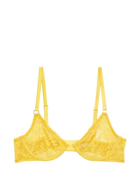 Fleur Du Mal Le Stretch lace demi bra