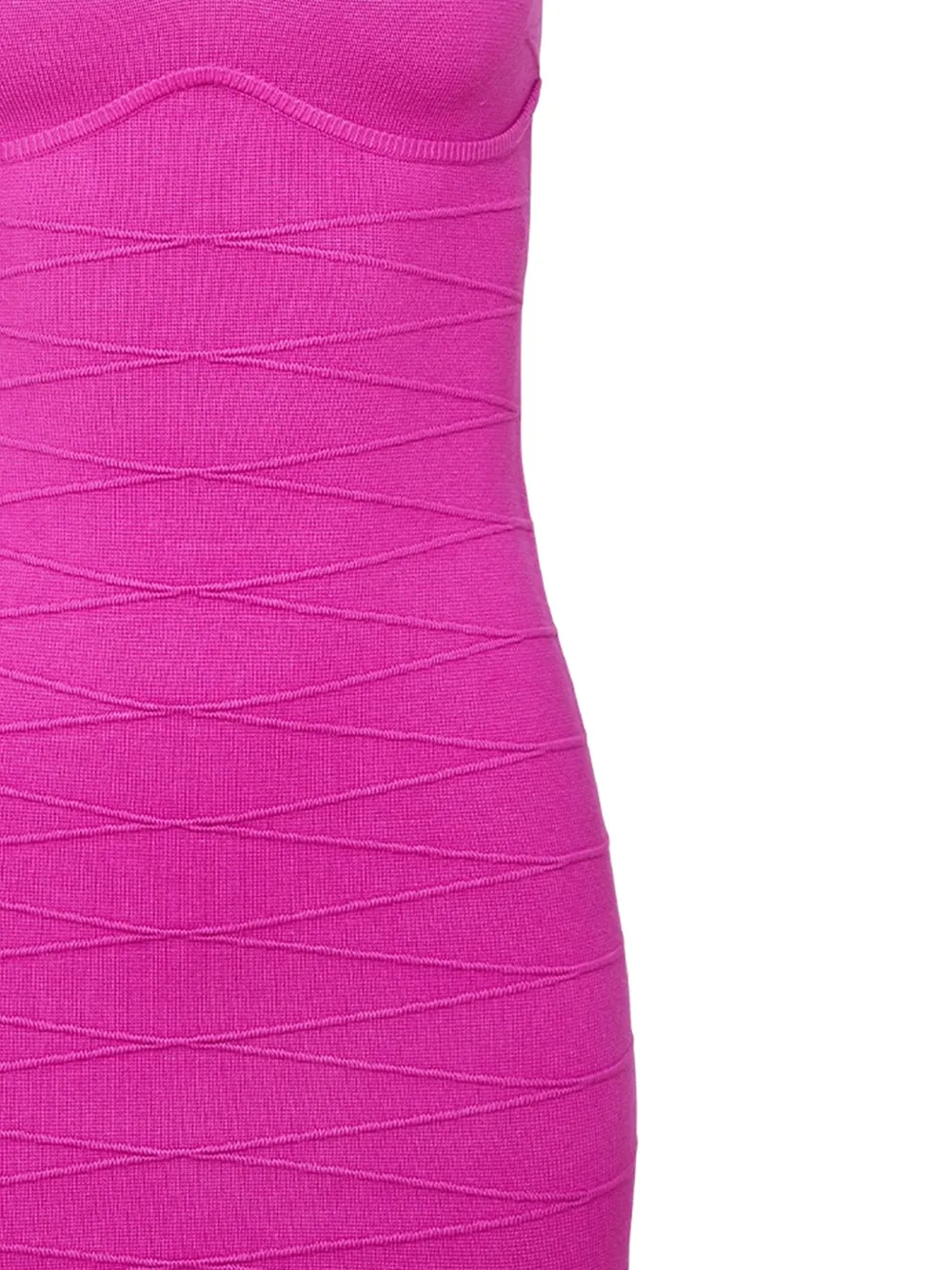 Fleur Du Mal Bandage mini-jurk met sweetheart hals Roze
