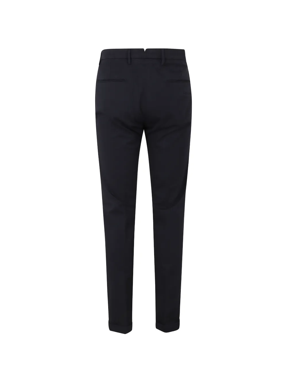 Briglia 1949 Slim-fit chino met omslag Blauw