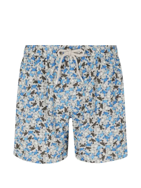 MC2 Saint Barth Lighting Micro crab-print swim shorts