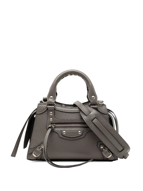 Balenciaga Pre-Owned 2008 ミニ グレインカーフ モトクロス ネオ 