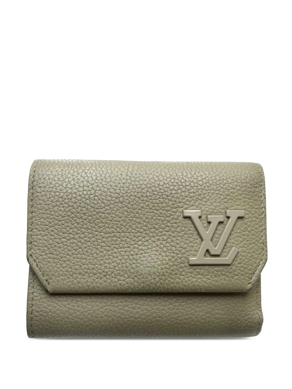 Louis Vuitton Pre-Owned 2021-2026 Aerogram Pilot Trifold Wallet small wallets - Grau