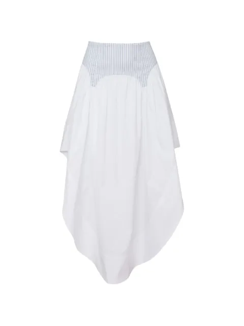 Fleur Du Mal falda Poplin Garter
