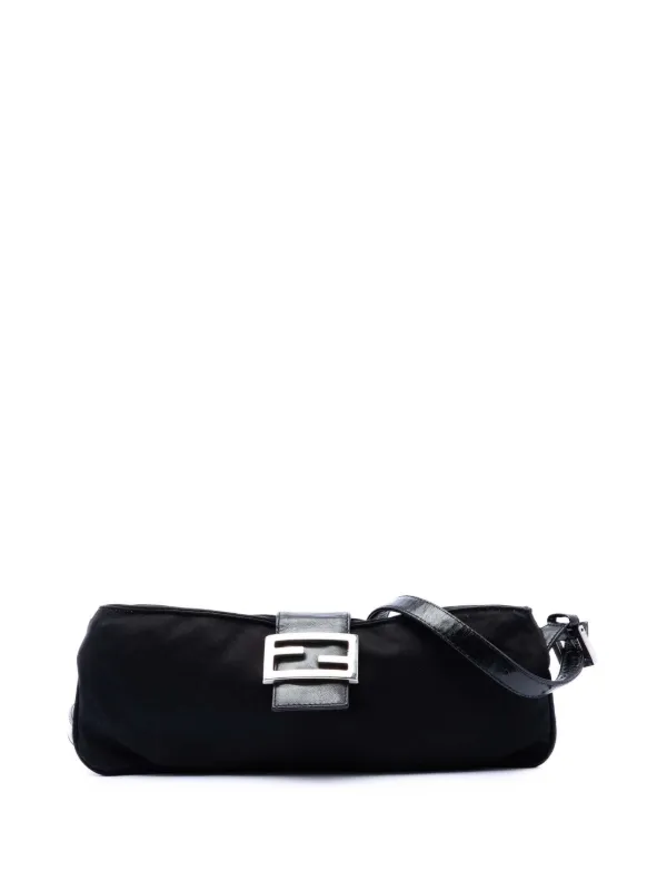 Fendi Pre-Owned 2000-2010 ジャージー バゲット ショルダーバッグ 