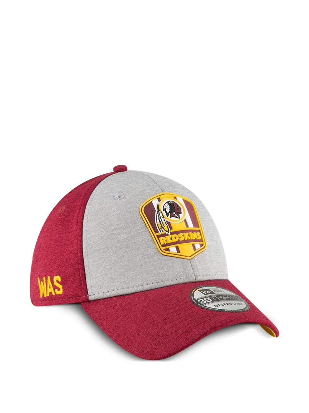 NEW ERA CAP 39THIRTY Washington Redskins Authentic On-Field Flex Fit pet Rood