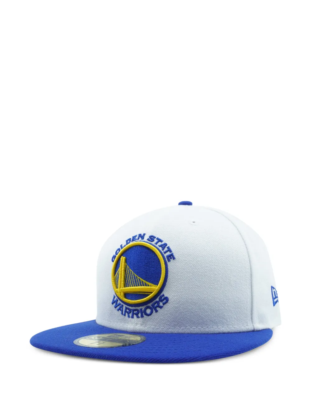 NEW ERA CAP 59FIFTY Golden State Warriors getailleerde pet Wit