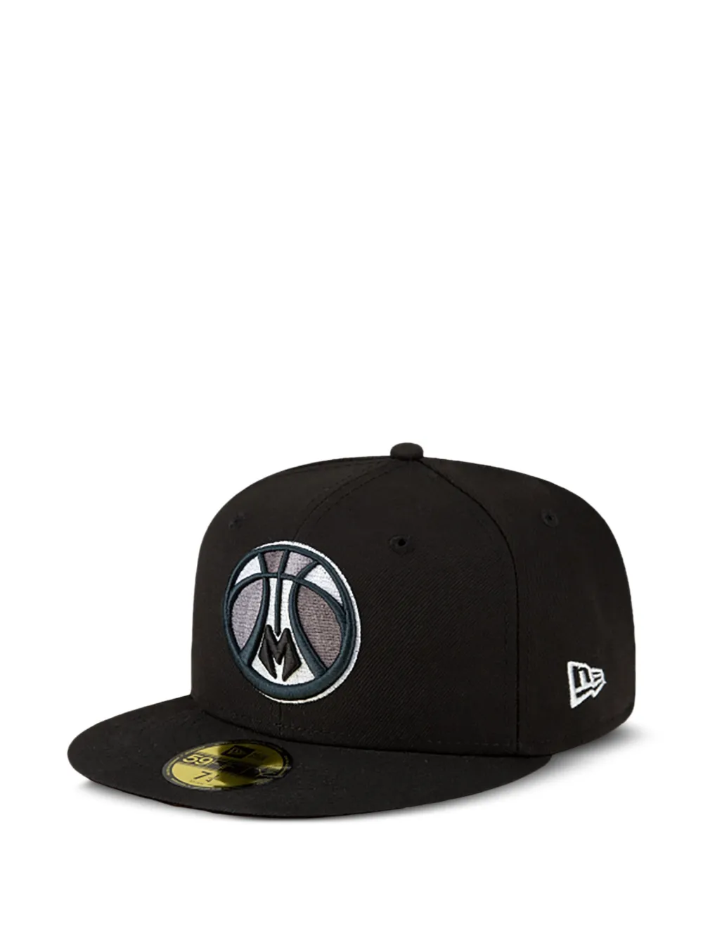 NEW ERA CAP 59FIFTY Milwaukee Bucks pet Zwart
