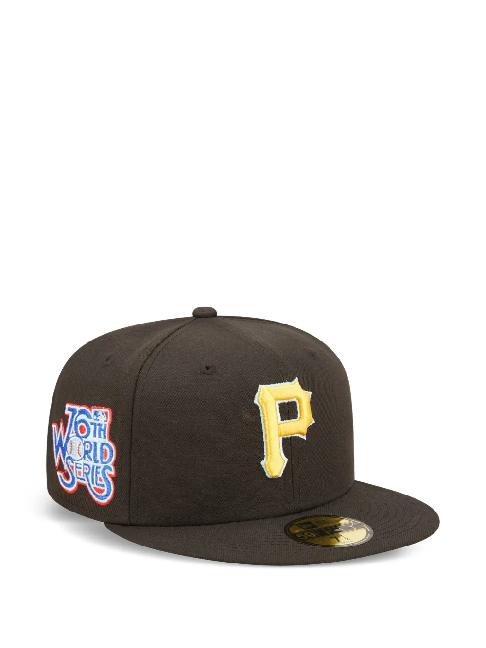 NEW ERA CAP 59FIFTY Pittsburgh Pirates 76th World Series getailleerde pet Bruin
