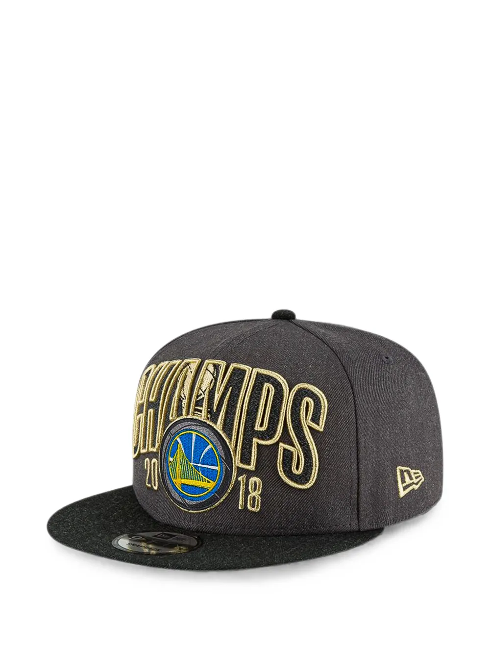 NEW ERA CAP 9FIFTY Golden State Warriors 2018 Finals Locker Room pet Grijs