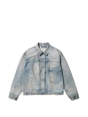 EGONlab. Denim Bomber Jacket | Blue | FARFETCH