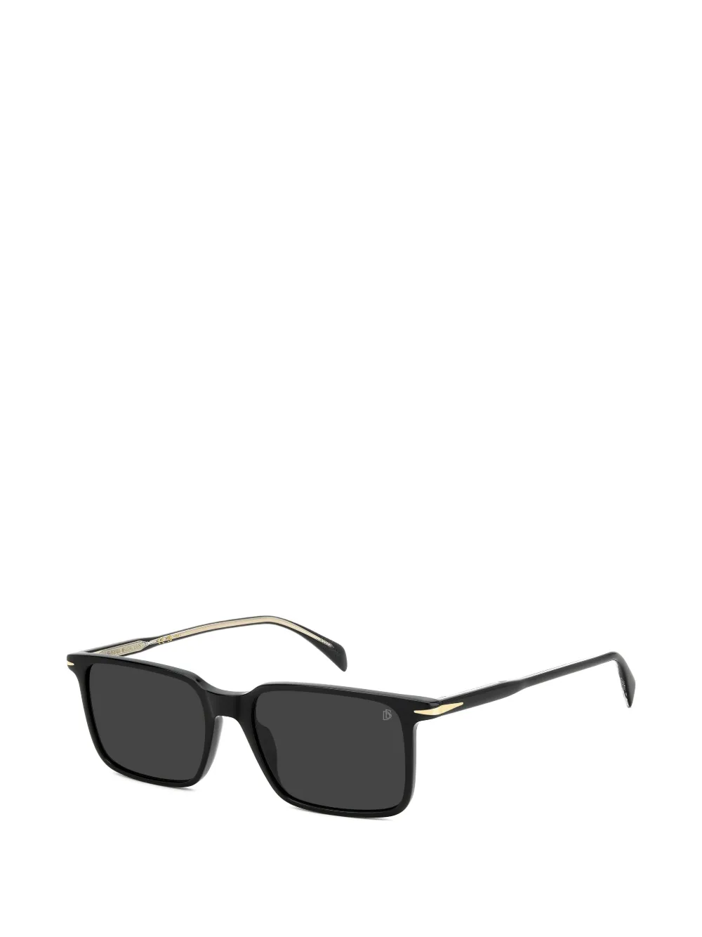  David Beckham Eyewear Gafas De Sol Con Montura Rectangular - Negro 