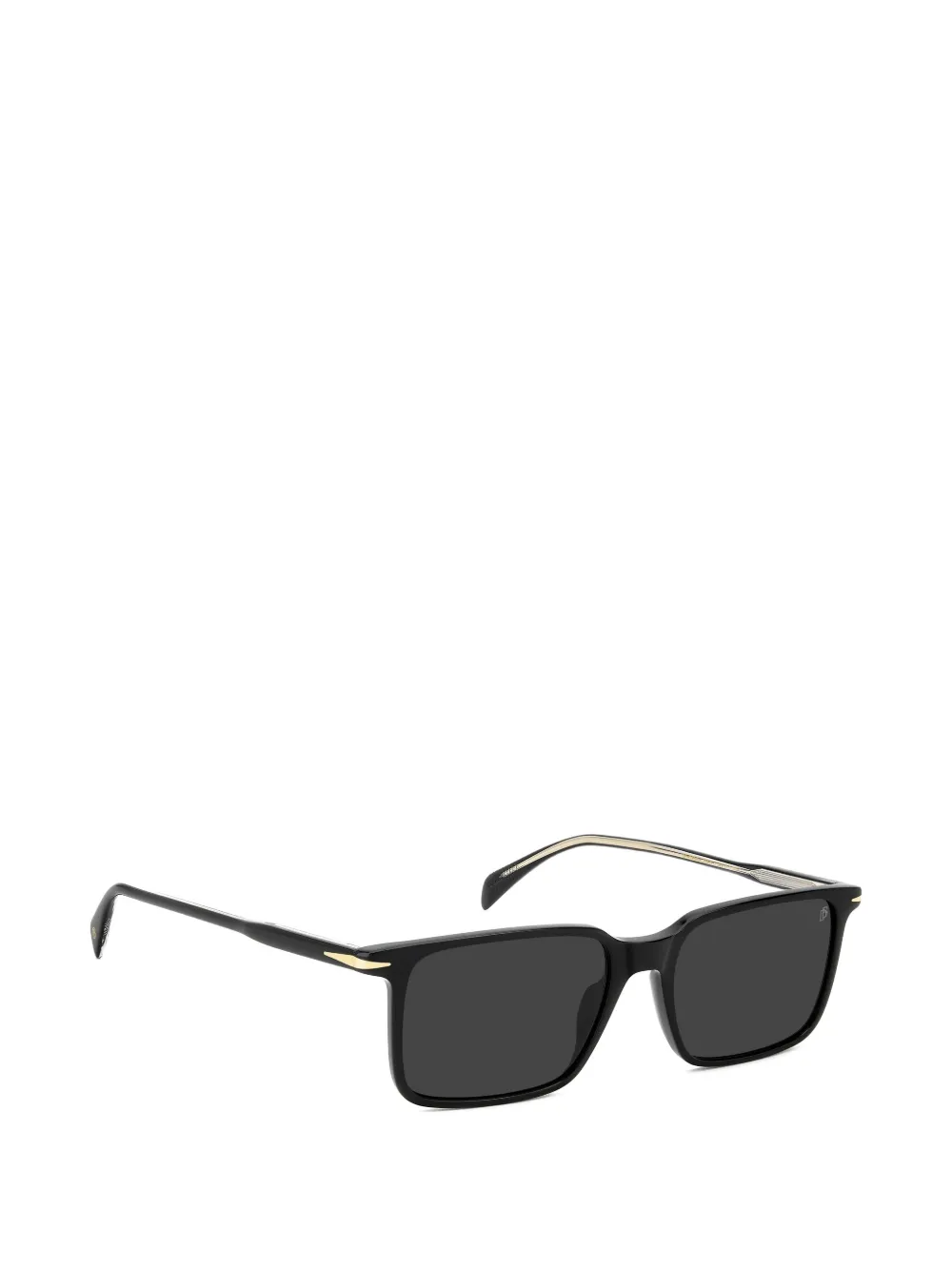  David Beckham Eyewear Gafas De Sol Con Montura Rectangular - Negro 