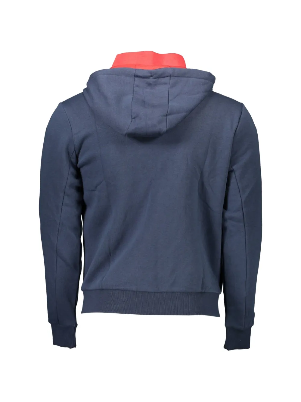 U.S. POLO ASSN. Hoodie met geborduurd logo en streepdetail Blauw