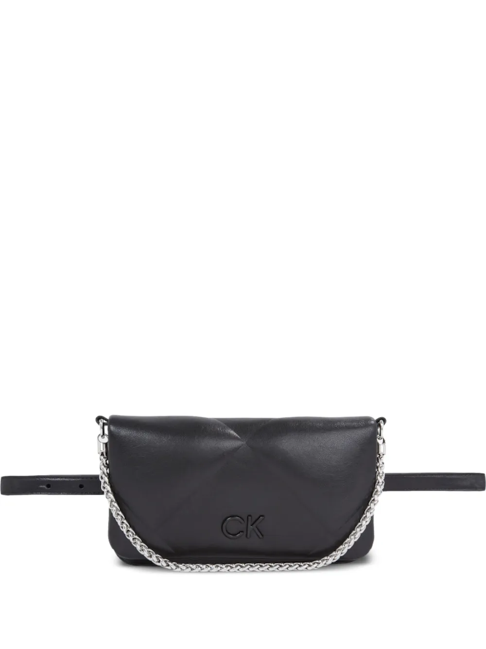 Calvin Klein Marsupio in pelle trapuntata - BEH
