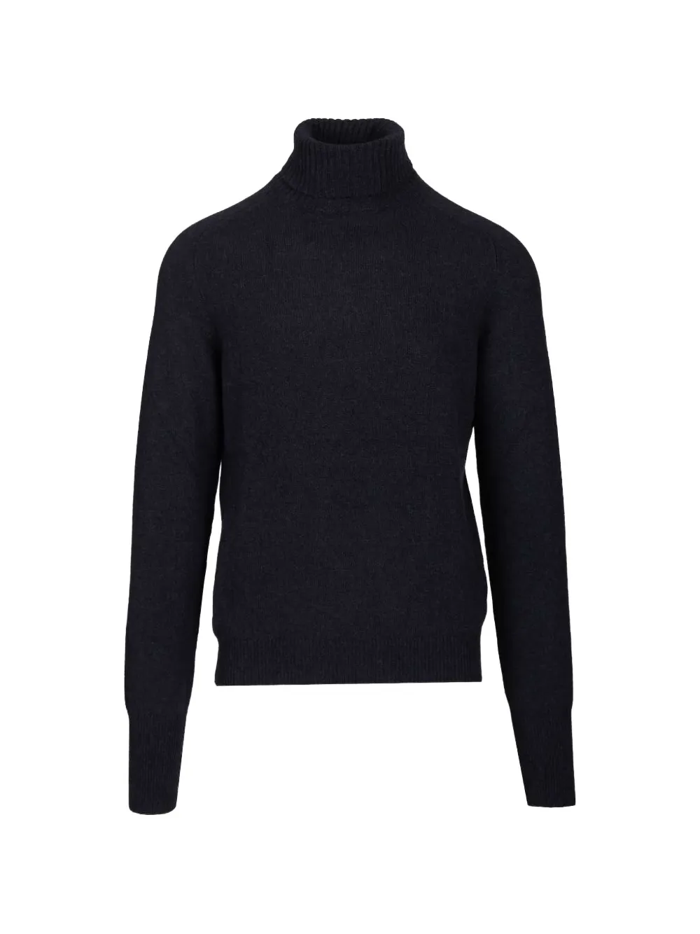 Fedeli knitted roll-neck sweater - Blue